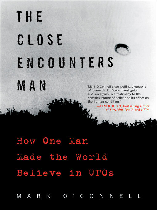 Title details for The Close Encounters Man by Mark O'Connell - Available